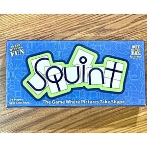 SQuint Board Game The Game where pictures take Shape